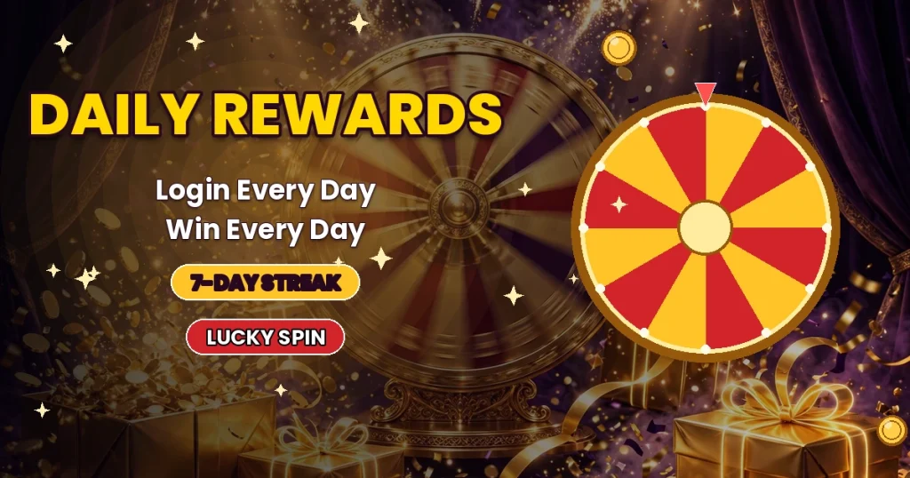 HE777 daily login rewards - win every day