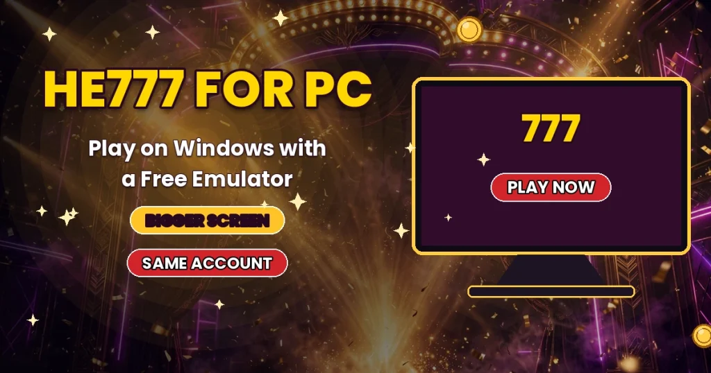 HE777 for PC - play on Windows with a free emulator